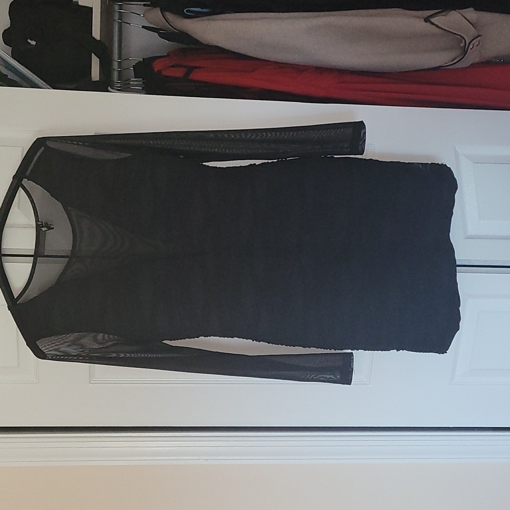 Sexy black dress for NYE